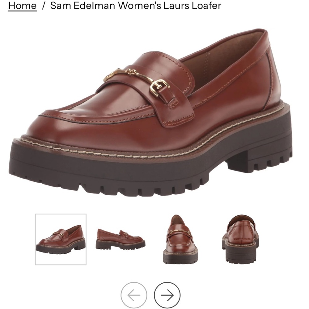 Sam Edelman Women's Laurs Loafer in Brown